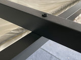4 x 3 Aluminium Pergola with Retractable Roof, Garden Gazebo Canopy Shelter for Outdoor, Patio, T3398P323862