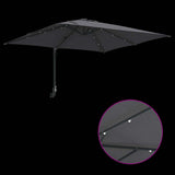 Garden Parasol Anthracite 248.5 x 247.5 x 160 cm 42003253