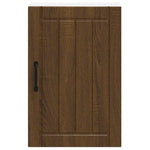 ZNTS Kitchen Wall Cabinet Lucca Brown Oak Engineered Wood 853794