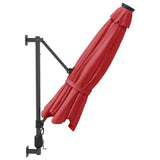 Wall-mounted Parasol Bright Red 290 cm 362891