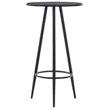 5 Piece Bar Set Plastic Black 279715