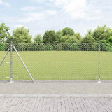 Welded Wire Fence with Concrete Base 25 x 1 m 3351304