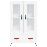 Highboard White 69.5x31x115 cm Engineered Wood 828268