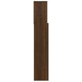 817245 Headboard Cabinet Brown Oak 100x19x103,5 cm