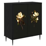 Sideboard BREMEN Black Oak 69 x 33 x 76 cm Engineered Wood 8006947