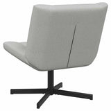 Swivel Chair Cloud Grey 63 x 75 x 76 cm Fabric 42007333