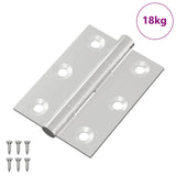 Hinge 720 pcs Silver 50 x 38 x 1.3 mm Steel 864664