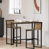 Table Artisan Oak 100 x 50 x 90.5 cm Engineered Wood and Steel 873737