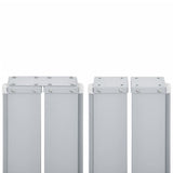 Retractable Side Awning Blue 160x600 cm 317998