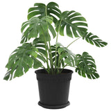 Plant Pots 24 pcs Black 19 x 16 cm Plastic 3403269