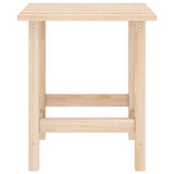 Garden Adirondack Chair with Table Solid Fir Wood 315922