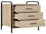 Bedside Cabinet Sonoma Oak 48 x 36.5 x 60 cm Engineered Wood 8013532