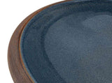 Countertop Basin Brown and Blue Oval 59x40x15 cm Ceramic 155081
