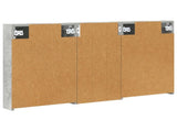 Bathroom Cabinet Set 3 pcs 110 x 10.5 x 60.5 cm Engineered wood 3403715