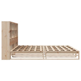 Bookcase Bed without Mattress 180x200 cm Super King Solid Wood 3323929