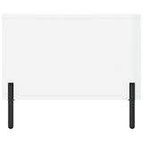 Coffee Table High Gloss White 102x50x40 cm Engineered Wood 829310