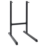 Dip Station Black 103.5 x 66.5 x 121.5 cm Powder-Coated Steel 42002570