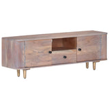 TV Cabinet 118x30x40 cm Solid Acacia Wood 322684