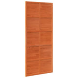 Barn Door Wax Brown 90x208 cm Solid Wood Pine 850643