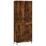 Highboard Smoked Oak 69.5x34x180 cm Engineered Wood 3195800