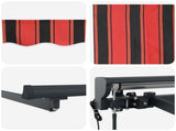 Electric Retractable Awning 4.5 x 3 m Polyester with PU coating 3422077