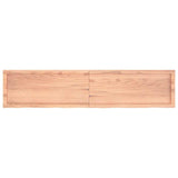 Bathroom Countertop Light Brown 180x40xcm Treated Solid Wood 3156163