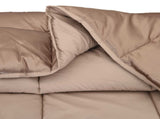 Full Year Duvet Gold 240 x 260 cm Satin and Microfiber 42025811