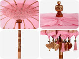 Balinese Parasol with Base 2 pcs Pink 3433028
