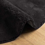 Carpet HUARTE Black 120 x 170 cm 100% Polyester 4103651