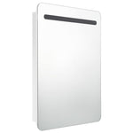 ZNTS LED Bathroom Mirror Cabinet Shining White 60x11x80 cm 326509