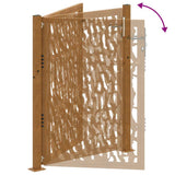 Garden Gate 100x125 cm Weathering Steel Trace Design 4100985