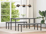 Dining Tables 150 x 78 x 75 cm METAL 892653