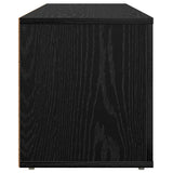 TV Cabinet Black Oak 100 x 31.5 x 35 cm Engineered Wood 881158