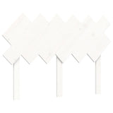 Senior Bed without Mattress White Small Double Solid Wood 3195517