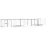 Outdoor Dog Kennel Steel 26.62 m 3082302