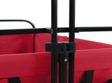 Folding Hand Trolley Manual Red 94 x 53 x 99 cm Oxford Cloth 42020661
