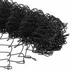 Chain Link Fence Grey 25 x 0.4 m Steel 42004819