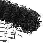 Chain Link Fence Grey 25 x 0.4 m Steel 42004819