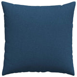 Sofa Pillows 2 pcs Blue 80 x 80 cm Fabric 42014048