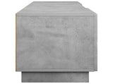 TV Stand 180 x 34.5 x 40 cm Concrete Grey Engineered Wood 8011498
