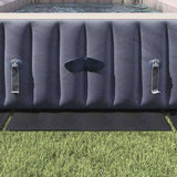 Pool Ground Sheet Black 999 x 500 x 0.1 cm Non-woven Fabric 42009128