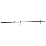Sliding Cabinet Door Kit 244 cm Carbon Steel 4009671