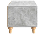 TV Cabinet Concrete Grey Engineered Wood 896238