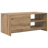 Coffee Table Artisan Oak 102 x 50 x 45 cm Engineered Wood 8017375
