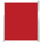 Retractable Side Awning 120 x 300 cm Red 45362