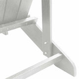Garden Chair 2 pcs White 82 x 74 x 92 cm Polyethylene 3335826