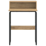 Desk with Storage Artisan Oak 60 x 50 x 91 cm 8008019