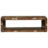 TV Cabinet Multicolour 80 x 30 x 25 cm Solid Reclaim wood 4104536