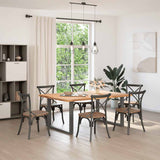 Dining Table Legs U-Shaped 2 pcs Anthracite 100x cm Steel 4013198