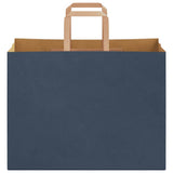 Paper Bags 250 pcs with Handles Blue 32x17x25 cm 4101929
